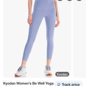 Kyodan Be Well Leggings‎ Size Medium Lavender